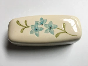 VINTAGE FRANCISCAN EARTHWARE DAISY BUTTER DISH LID ONLY MADE IN USA - Picture 1 of 7