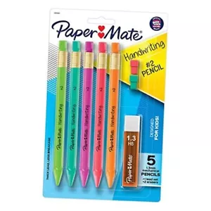 Handwriting Triangular Mechanical Pencil Set with Lead & Eraser Refills, - Picture 1 of 7