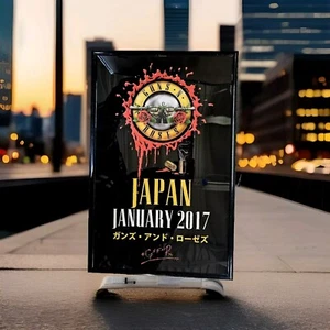 Guns N Roses 2017 Japan Concert Poster 11 X 17 Framed - Bild 1 von 3