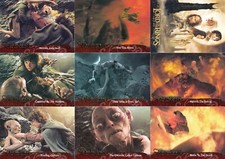 Lord of the Rings The Two Towers Update 2003 Topps Complete Base Card Set of 72