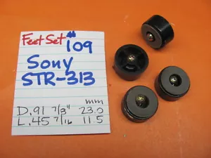 📈FEET SET #109 SONY STR-313 STEREO RECEIVER - Bild 1 von 1