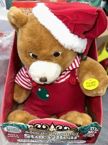 1998 BUDDY THE CHRISTMAS STORY BEAR Gemmy Industries - Picture 1 of 16
