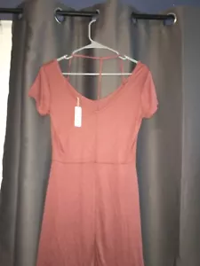 charming charlie dress small pink and straps - Picture 1 of 6