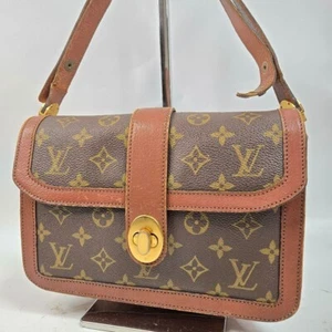 Echte Louis Vuitton Monogramm Sac Vendome Schultertasche Umhängetasche altes Modell aus Japan - Bild 1 von 16