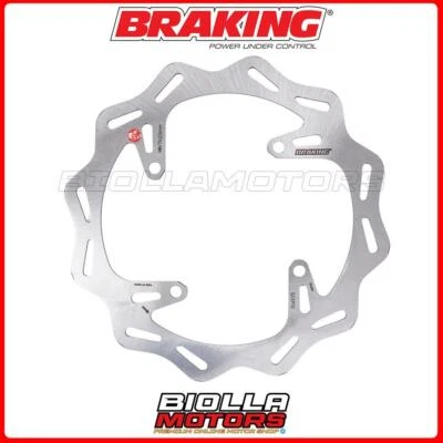 SZ37FID DISCO FRENO ANTERIORE SX BRAKING SUZUKI RMZ 250 2011 - WAVE FISSO - — 第 1/4 张图片