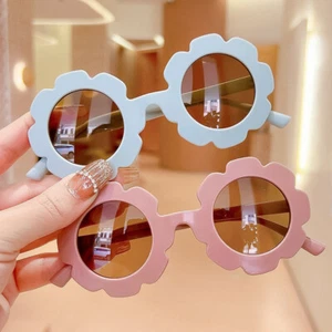 Flor Gafas de Sol Dulce Lente Solar Uv400 Protección Coreana / N I - Imagen 1 de 20