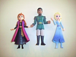 Disney Princess Hasbro 2018 Dolls With Dresses ~ Frozen Elsa & Anna With Prince - Picture 1 of 2