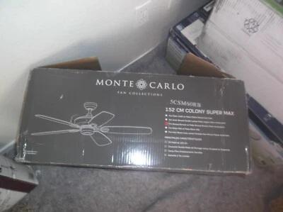 monte carlo 5CSM60ORB ceiling fan - Image 1 of 2