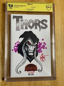 THORS #1  - CBCS 9.6 - CHRIS SPROUSE & KARL STORY COVER! SIG KEN HAESER! - Picture 1 of 6