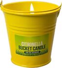 Citronella Candle Metal Bucket Outdoor Garden Use for Insect & Bug Repellent