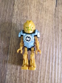 Lego Hf019 Rocka Flat Silver Armor Hero Factory Minifigure 44028