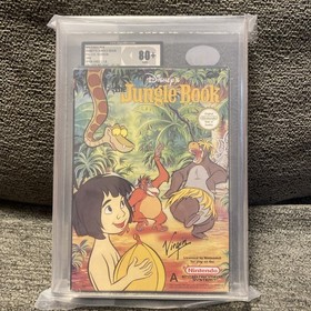 Jungle Book Nintendo Nes PAL A CIB UKG 80+ Near Mint+ #1 Highest Graded Globally