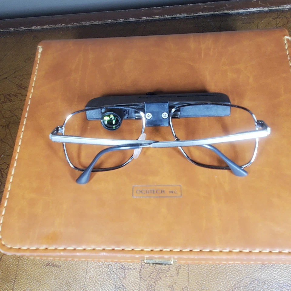 OCUTECH Modelo VES-II 4X Magn. Gafas de baja visión para telescopio bioptico de enfoque manual Foto 1 de 4