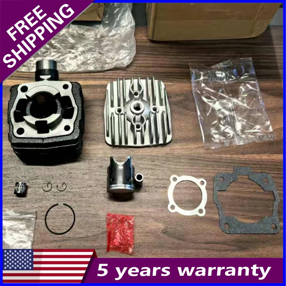 For KTM 50 SX 50SX Air Cool Engine Cylinder Piston Kit Mini Adventure 2001-2011 - Imagem 1 de 4