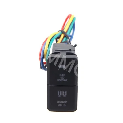 Fit For TOYOTA LANDCRUISER 100 SERIES 1998-2007 LED Work Light Switch Button - Image 1 of 4