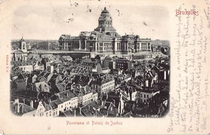 POSTKARTE - BELGUIM - BRUSSELLS - PALAIS DE JUSTICE - UNGETEILTE RÜCKSEITE - UNBESPIELT - Bild 1 von 2