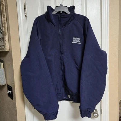 CARHARTT Vintage Men's "J72 NVY" Blue Bomber Jacket Size 2XL - Image 1 of 4