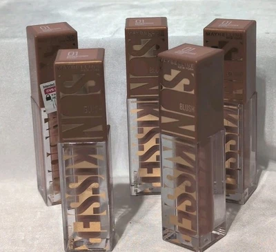 Lot 5x Maybelline Sun kissed Blush & Bronzer  01 - Downtown Rush NEW Sealed - Image 1 of 4