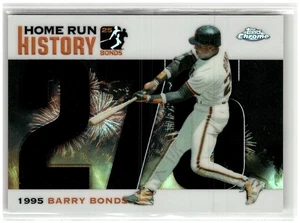 2005 Topps Chrome #BB275 Barry Bonds Home Run History Black Refractor #/200 - Picture 1 of 2
