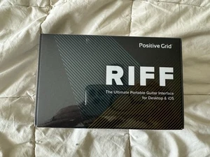 Positive Grid RIFF - Black Guitar Interface - Picture 1 of 2