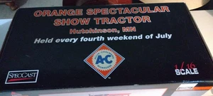 Allis Chalmers 6080 Diesel 1/16 orange Spectacular  Collectible By SpecCast - Picture 1 of 3
