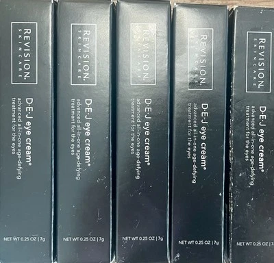 Crema reafirmante de ojos Revision DEJ. Tamaño 0,25 oz. Aplicador de metal sellado auténtico Foto 1 de 3