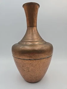 Vintage Hand Made Turkish Copper Vase 11" × 6½" IMAX Old World Copper 198 - Picture 1 of 4