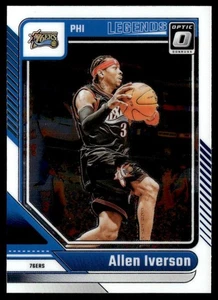 Donruss Optic Legends Allen Iverson Philadelphia 76ers #237 2024-25 - Imagen 1 de 2
