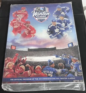 2014 NHL Winter Classic Sealed Game Program Maple Leafs vs Red Wings - Picture 1 of 2