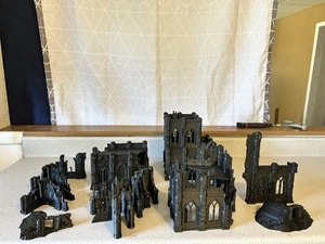 Lote grande de 17 piezas de terreno de ruina para Warhammer 40k Kill Team Trench Crusade - Imagen 1 de 24