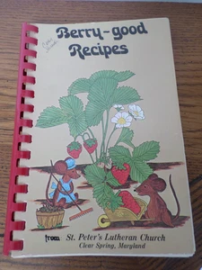 Spiral Cookbook Clear Spring Maryland MD St Peter's Lutheran Church 1985 - Picture 1 of 4