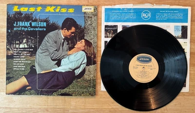 DOO WOP 33 LP J. FRANK WILSON AND THE CAVALIERS LAST KISS - Image 1 of 2