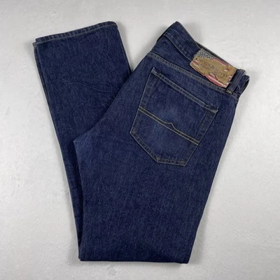 Мужские джинсы Ralph Lauren Denim & Supply 33x32 Fit 36 Slim прямые брюки с флагом США - Изображение 1 из 4