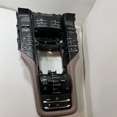 Porsche Cayenne 2012 consola central delantera interruptor panel de control OEM Foto 1 de 4