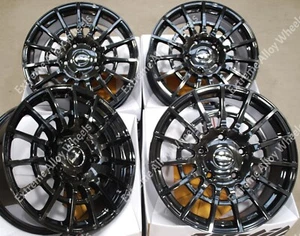 16 Zoll Schwarz T Sport Alufelgen Ford Transit 280 350 High Cube Top Vans Minibus - Bild 1 von 4