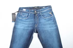 Neuf Replay Jeans Homme M914Y 69D 871 007 ANBASS, Bleu - Photo 1/5