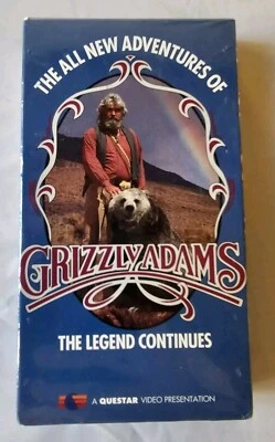 Grizzly Adams - The Legend Continues (VHS, 1995) SEALED Foto 1 de 4