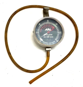 MAC TOOLS ENGINE VACUUM & FUEL PUMP TESTER GAUGE, USA - Picture 1 of 3