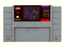 Shin Megami Tensei SNES 16-Bit Game Cartridge NTSC English