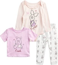 Disney ☆ Baby Girls' Winnie the Pooh and Piglet Pants Set ☆ 0-24 Months