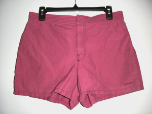 J CREW Shorts Women 8 Magenta Cotton Blend Pockets
