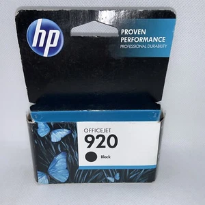 HP 920 Original Tintenpatrone Schwarz Druckertinte Ablaufdatum 4/13 - Bild 1 von 4