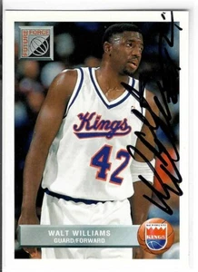 Walt Williams Signed 1992/93 Upper Deck Card #P47 - Picture 1 of 1