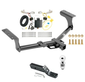 Trailer Tow Hitch For 13-18 Toyota RAV4 Complete Package w/ Wiring and 2" Ball - Picture 1 of 11