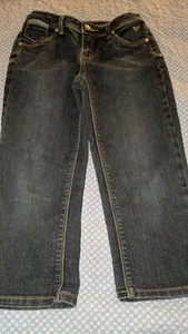 Justice girls sz. 12R "Simply Low" crop jeans. Cute, comfortable - Picture 1 of 8