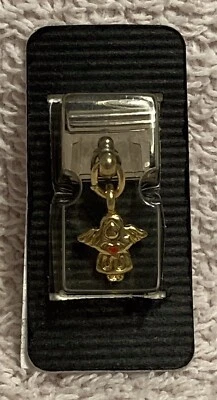 Nuevo en Paquete Ángel con Corazón Rojo Colgante 9mm Italiano Modular Eslabón Dije para Pulsera Foto 1 de 4