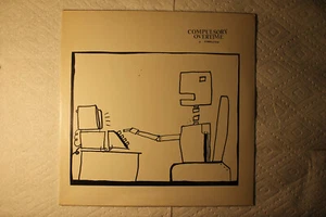 Compulsory Overtime SEALED LP Legendary Pink Dots Bourbonese Qualk 1985 - Imagen 1 de 1