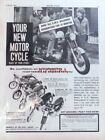 A.M.C. Plumstead, Range of Motorcycles ADVERT #1 : Vintage 1963 Print