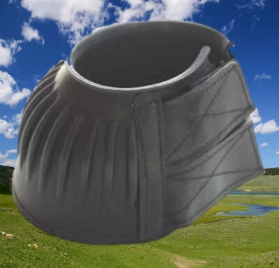 Euroriding Hufglocken Gummi mit Klett, Sprungglocken Gummi, Gummihufglocken - Bild 1 von 2