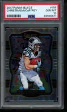 2017 PANINI SELECT CHRISTIAN MCCAFFREY #155 ROOKIE CARD PSA 10 GEM MINT PANTHERS